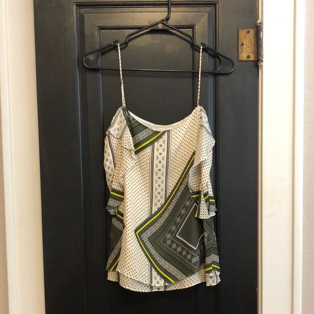 Derek Lam 10 Crosby silk sleeveless blouse